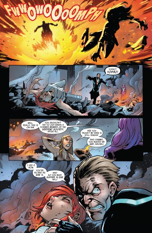 Domino 5 pg. 6 - published by A: Michael Shelfer Layouts: David Baldeon